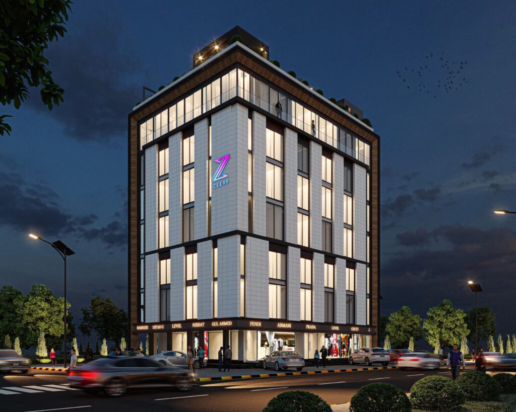 Zee99 Luxury Apartments in Bahria Town Lahore with Rooftop Pool