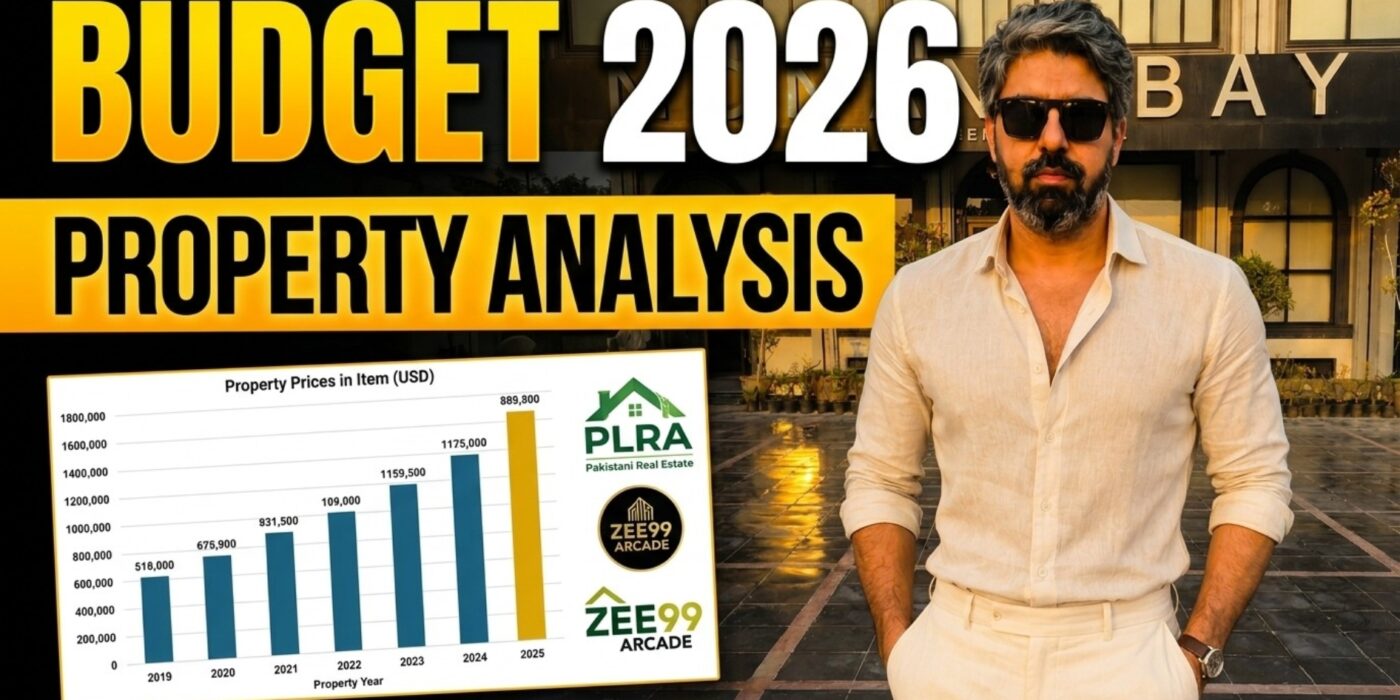 Talha Rajput, CEO of Zee99 Arcade and top real estate analyst analyses budget 2026, reviewing Pakistan's market structural reforms.